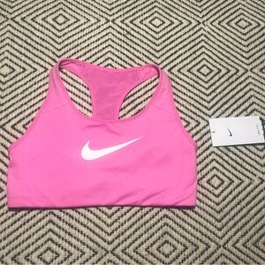 Nike Women's Pink Racerback Sports Bra